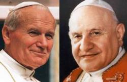 Giovanni XXIII e Giovanni Paolo II